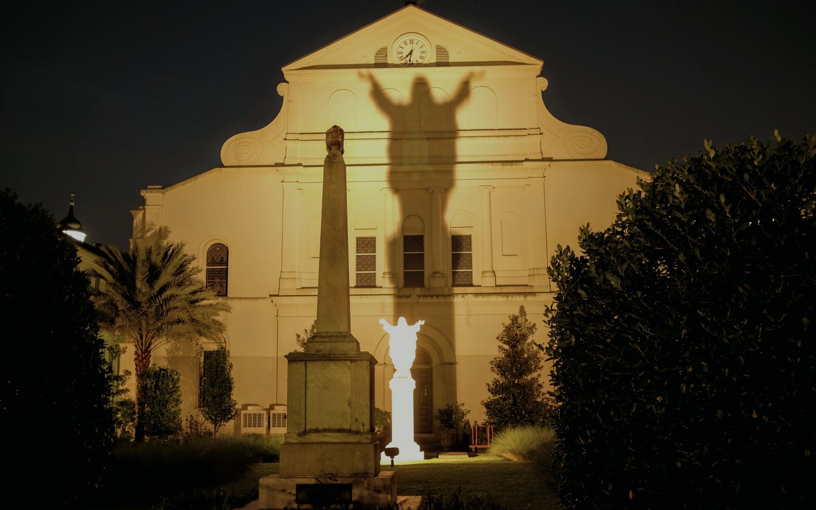 New Orleans after dark