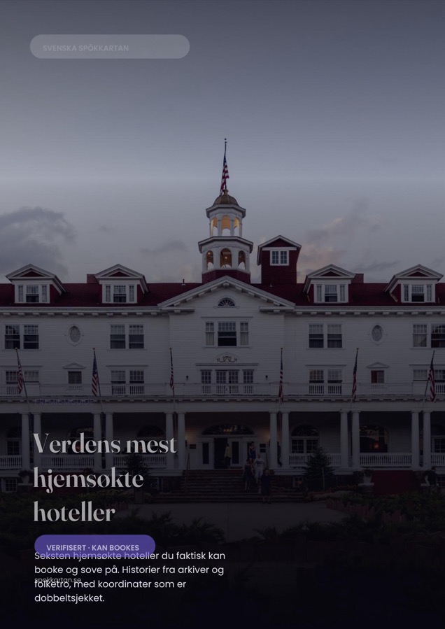 Verdens mest hjemsøkte hoteller
