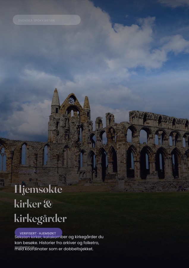 Hjemsøkte kirker og kirkegårder